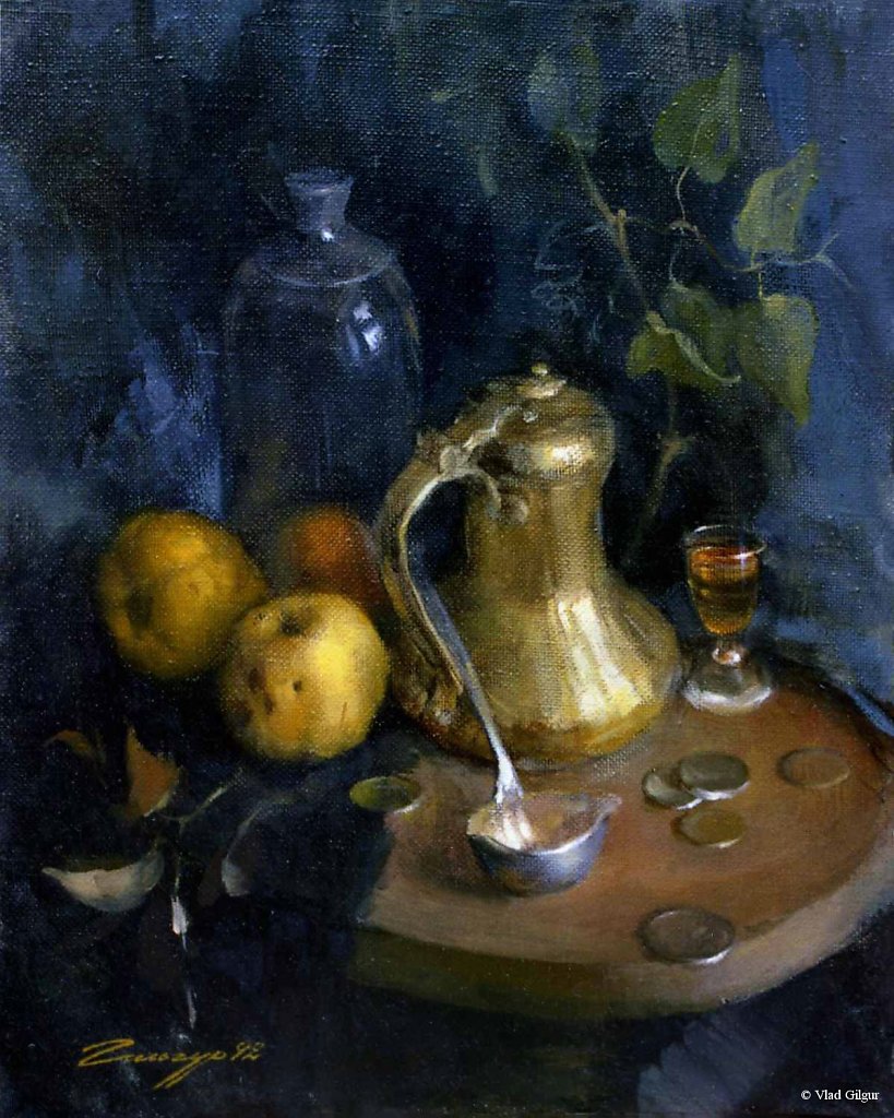 Quince and Coffee Pot